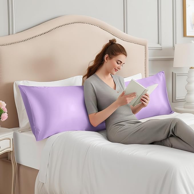 Mulberry Silk Cooling Pillowcase - 20 x 54 in