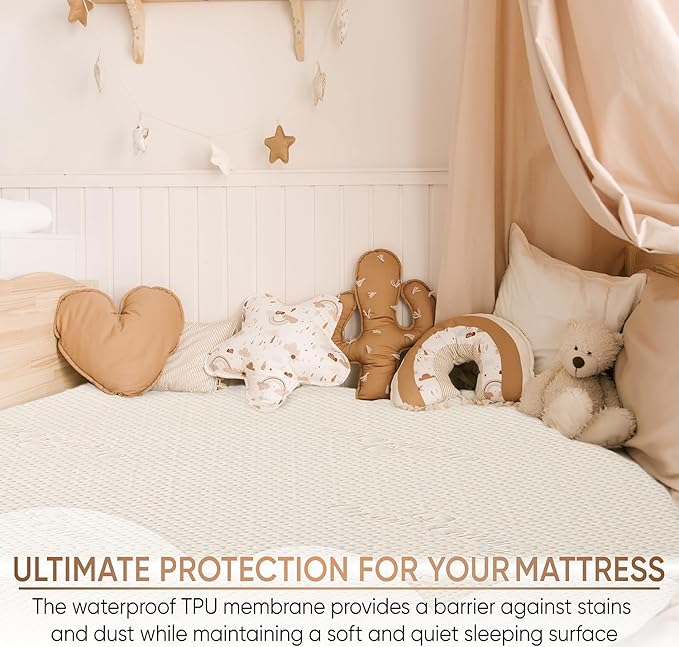Jersey Waterproof Mattress Protector - Twin