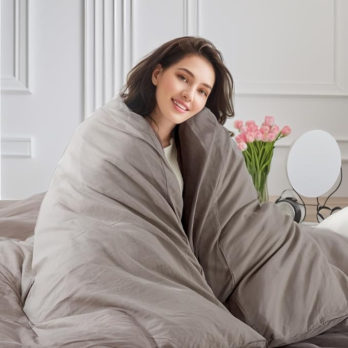 Linen Duvet Cover Set - Twin - 2 Piece