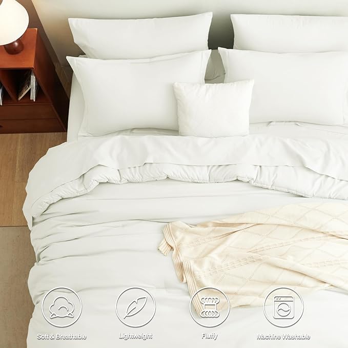 Down Alternative Comforter Set - King - 7 Piece