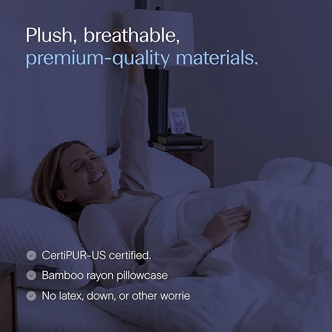 Memory Foam Bed Pillow - King