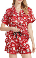 Women's Pajama Set - Short Sleeve - 2 Piece
