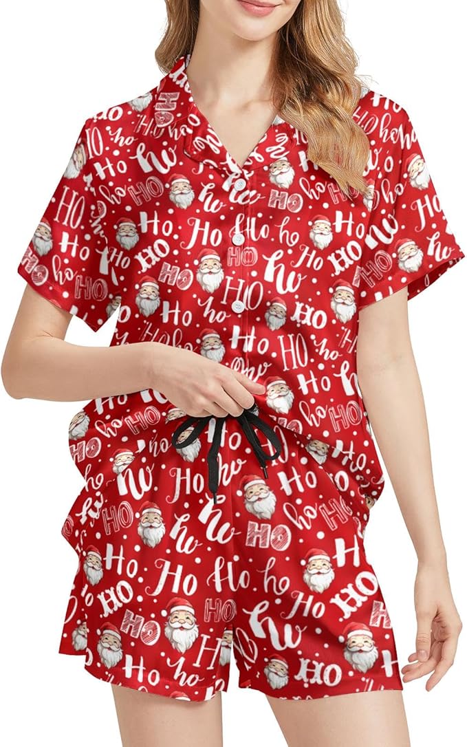 Women's Pajama Set - Short Sleeve - 2 Piece