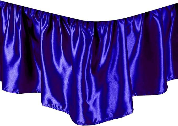 Satin Bed Skirt - Twin - 15 in Drop