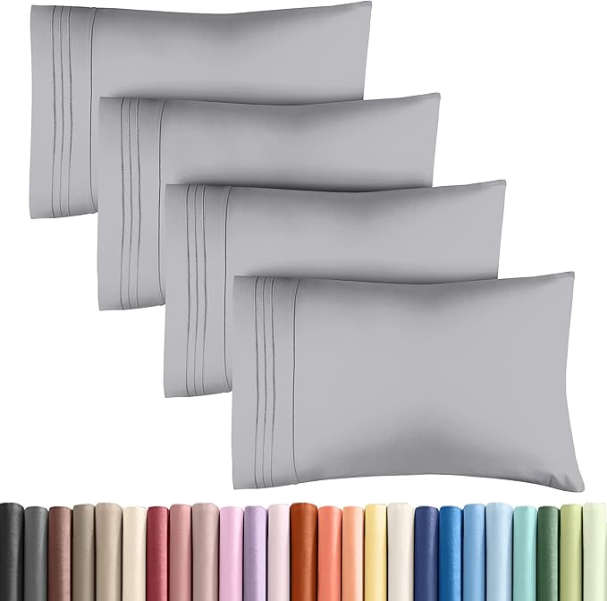 Pillowcase Set - King - 4 Piece