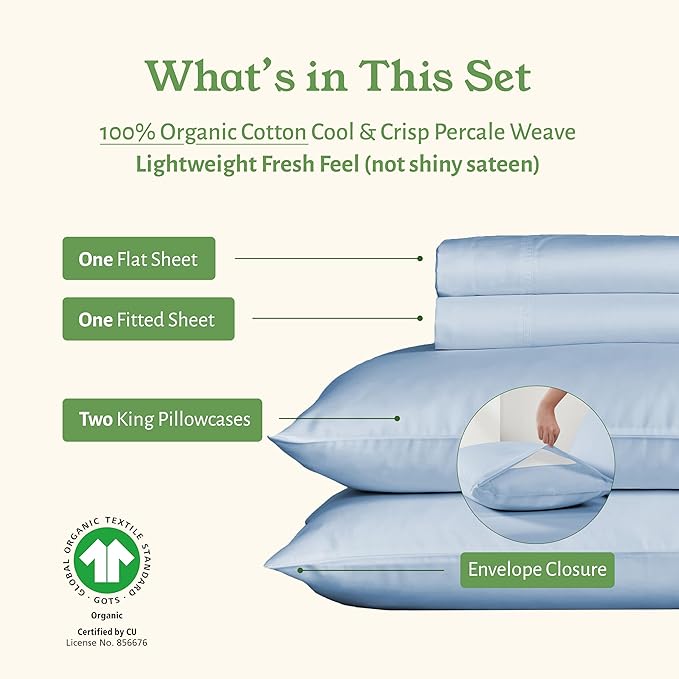 Bed Sheet Set - California King - 4 Piece