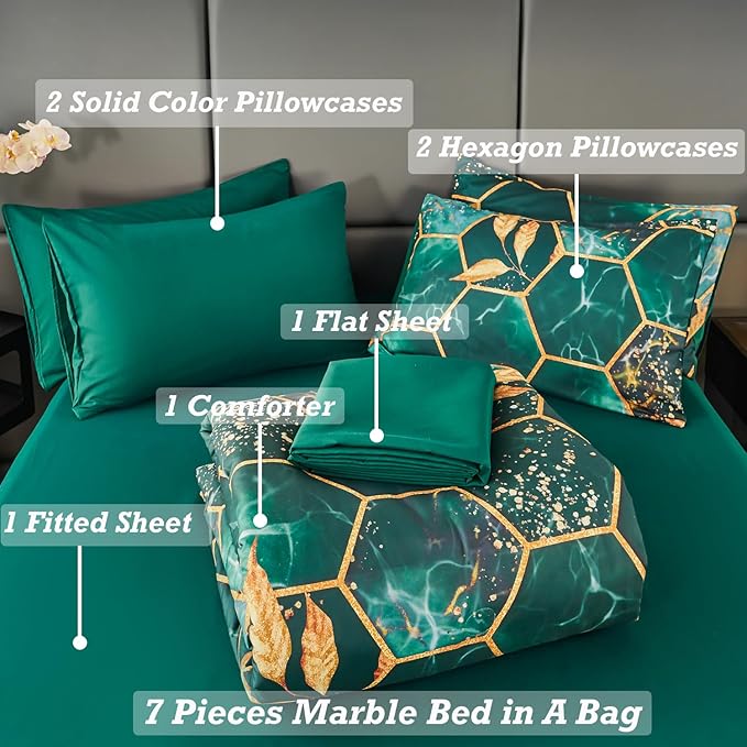 Comforter Set - Full - 7 Piece
