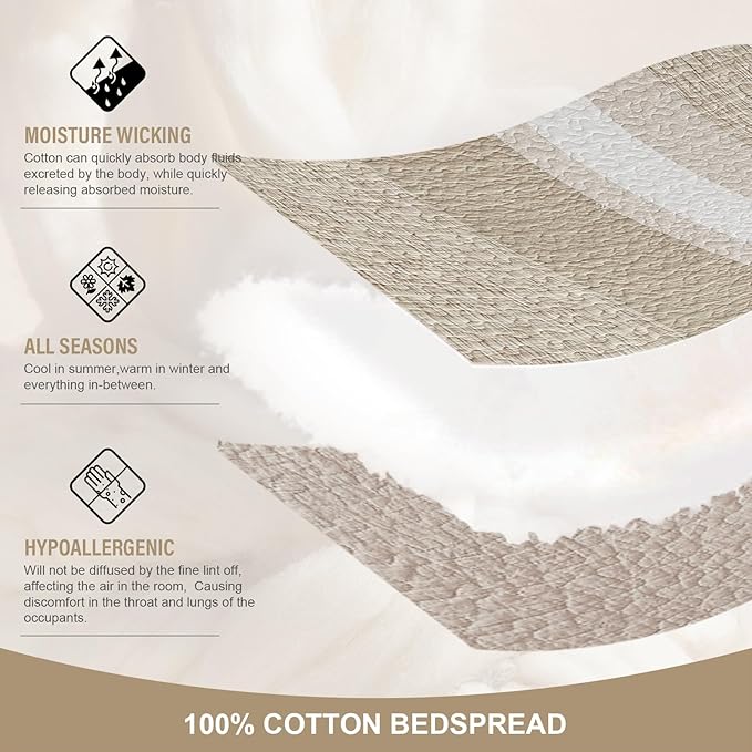 100% Cotton Bedding Set - King