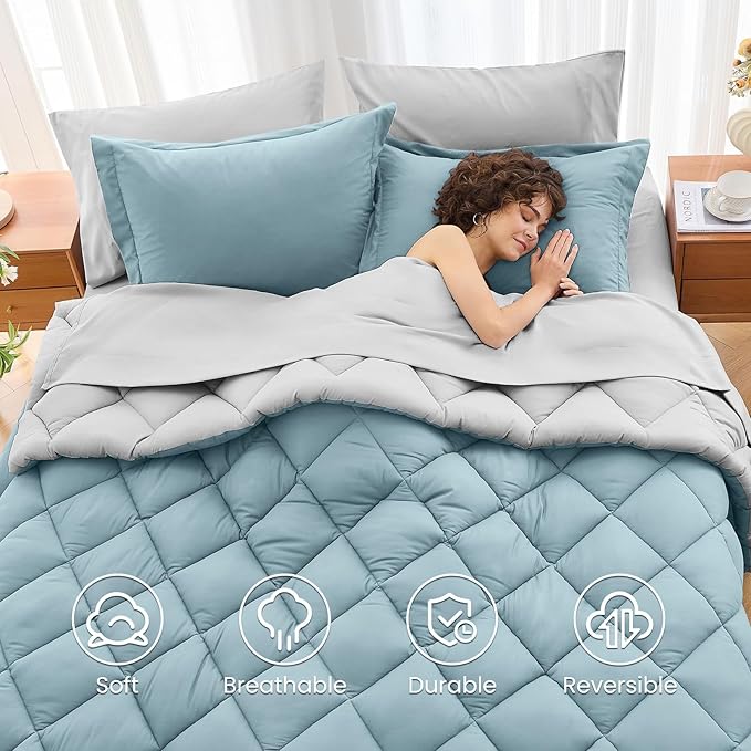 Comforter Set - King - 7 Piece