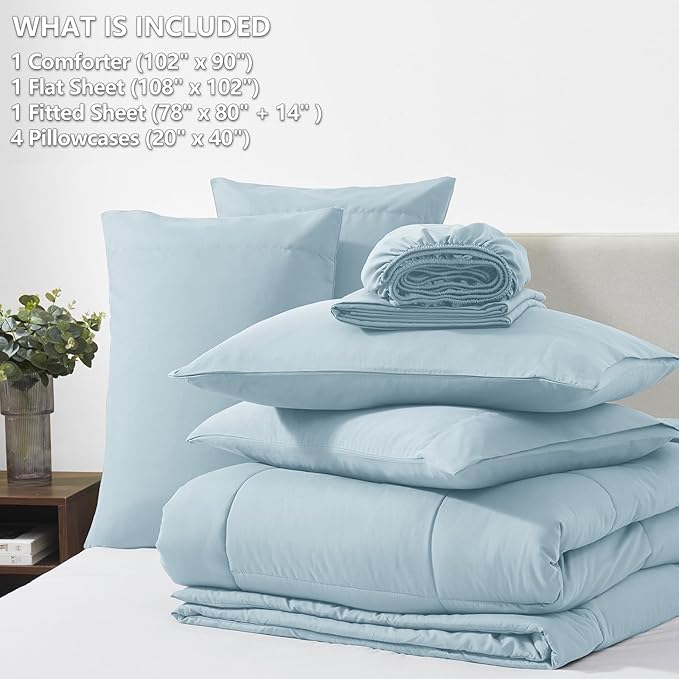 Comforter Set - King - 7 Piece