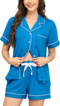 100% Cotton Pajama Set - Short Sleeve - 2 Piece