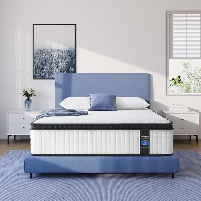 Memory Foam Cooling Mattress - Queen
