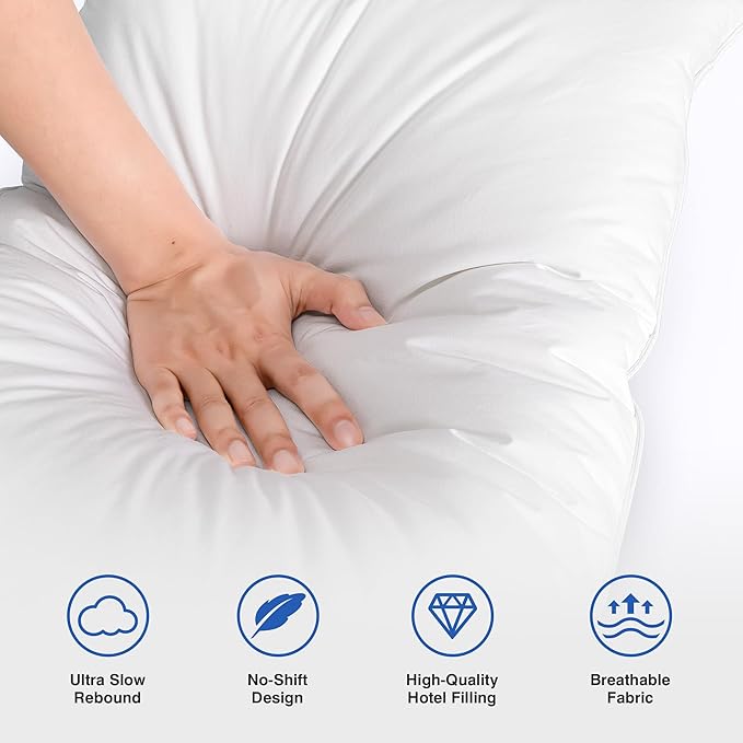 Bed Pillow - Queen - 2 Piece