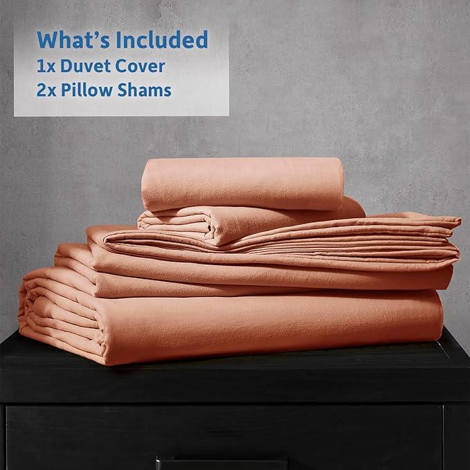 Duvet Cover Set - King - 104 x 90 in - 3 Piece