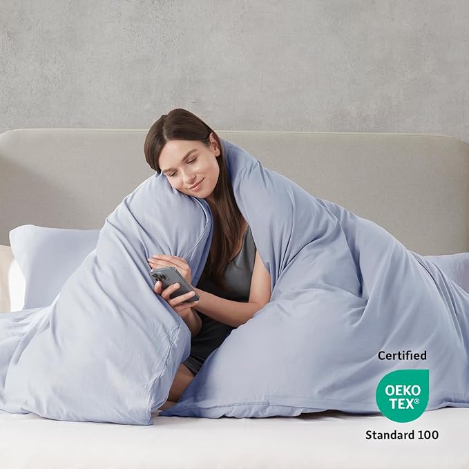 Duvet Cover Set - Full - 80 x 90 in - 3 Piece