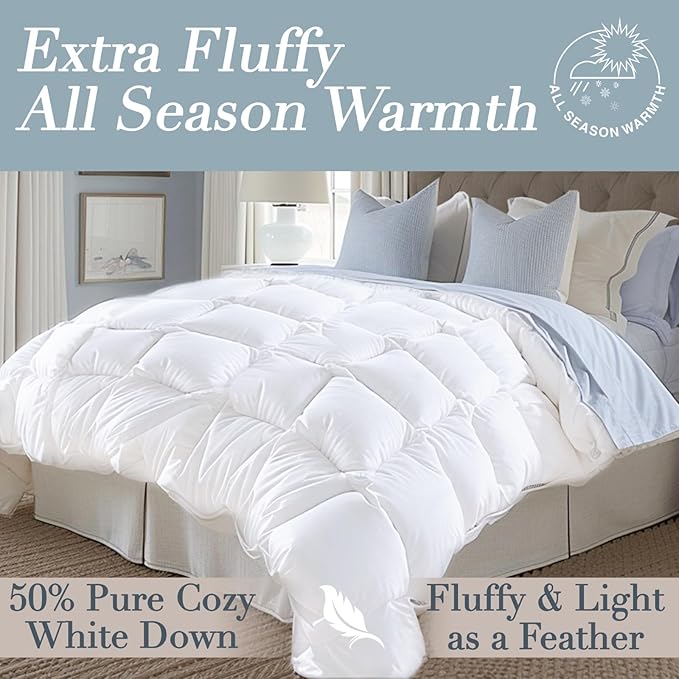 Duvets Down Comforter - California King