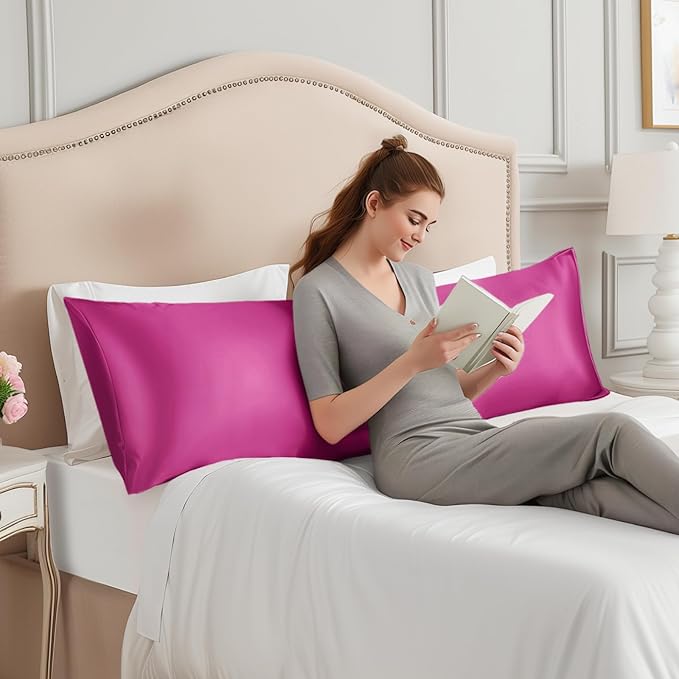 Mulberry Silk Cooling Pillowcase - 20 x 54 in