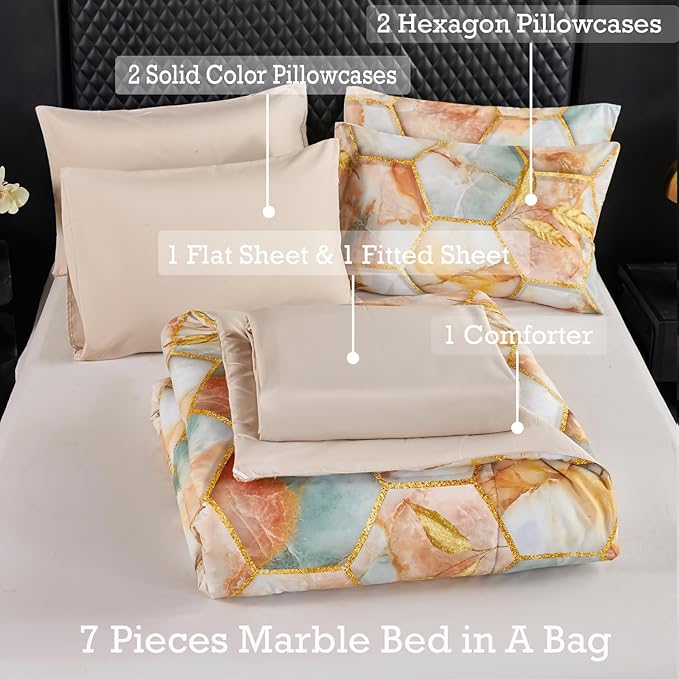 Comforter Set - California King - 7 Piece