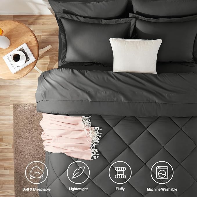 Comforter Set - Queen - 7 Piece