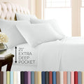 Microfiber Bed Sheet Set - California King - 4 Piece