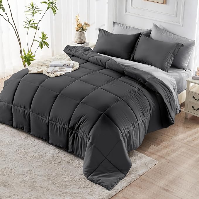 Down Alternative Comforter Set - Full - 7 Piece