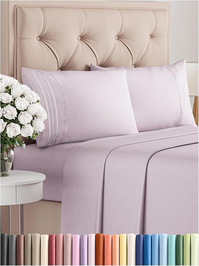 Cooling Bed Sheet Set - King - 4 Piece