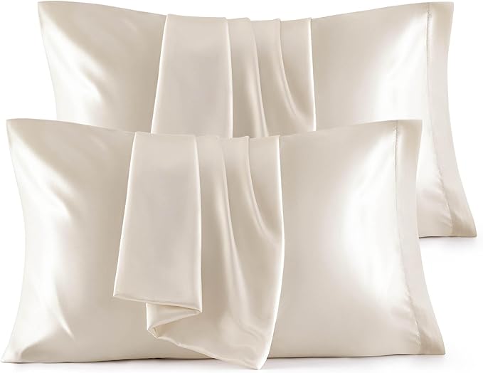 Satin Pillowcase Set - Queen - 20 x 30 in - 4 Pack
