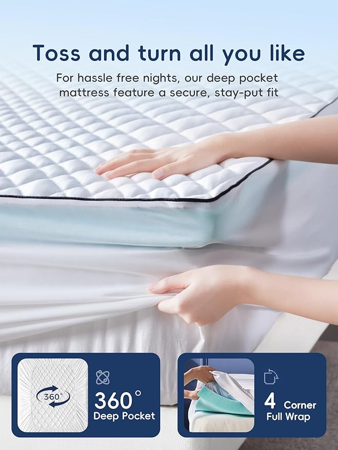 Memory Foam Mattress Topper - King