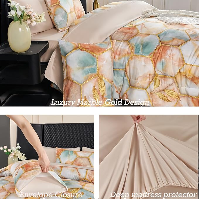 Comforter Set - California King - 7 Piece