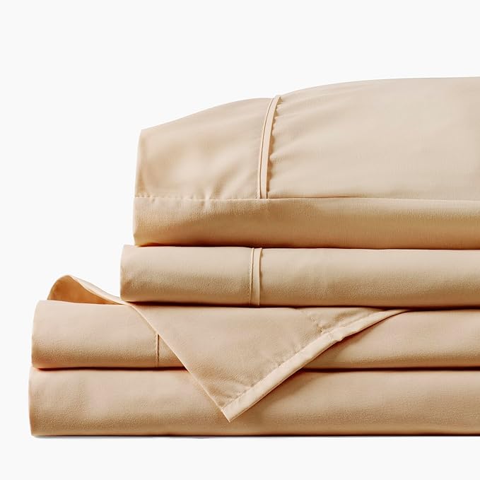 Cooling Bed Sheet Set - Queen - 4 Piece