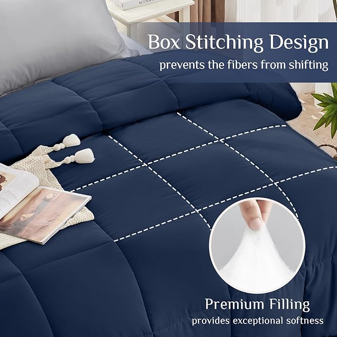 Down Alternative Comforter Set - California King - 7 Piece
