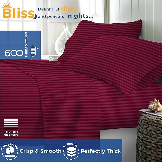 Cooling Bed Sheet Set - California King - 18 in Deep Pocket - 4 Piece