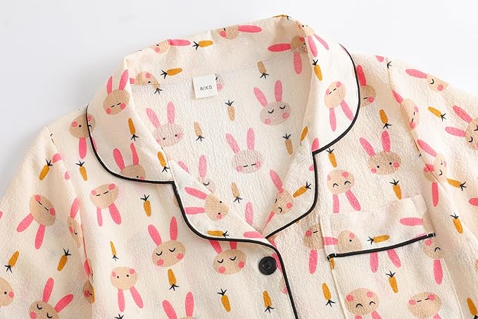 Shorts Pajama Set - Short Sleeve - 2 Piece