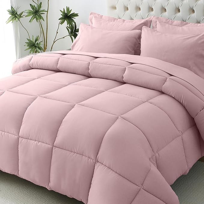 Down Alternative Comforter Set - Queen - 7 Piece
