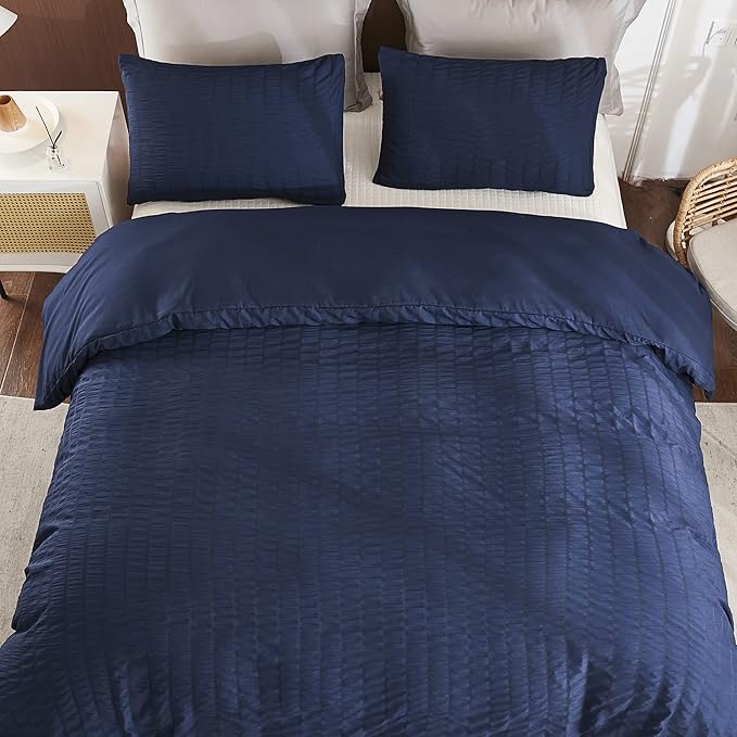 Microfiber Duvet Cover Set - King - 104 x 90 in - 3 Piece