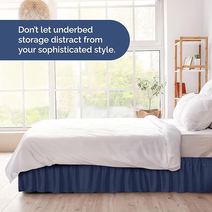 Bed Skirt - Full - 21 in Drop