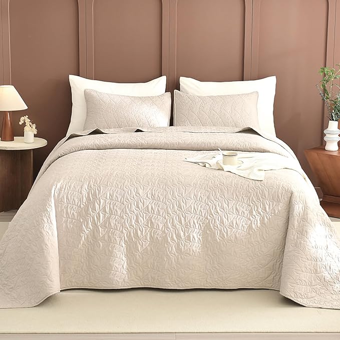 100% Cotton Bedding Set - Queen - 3 Piece