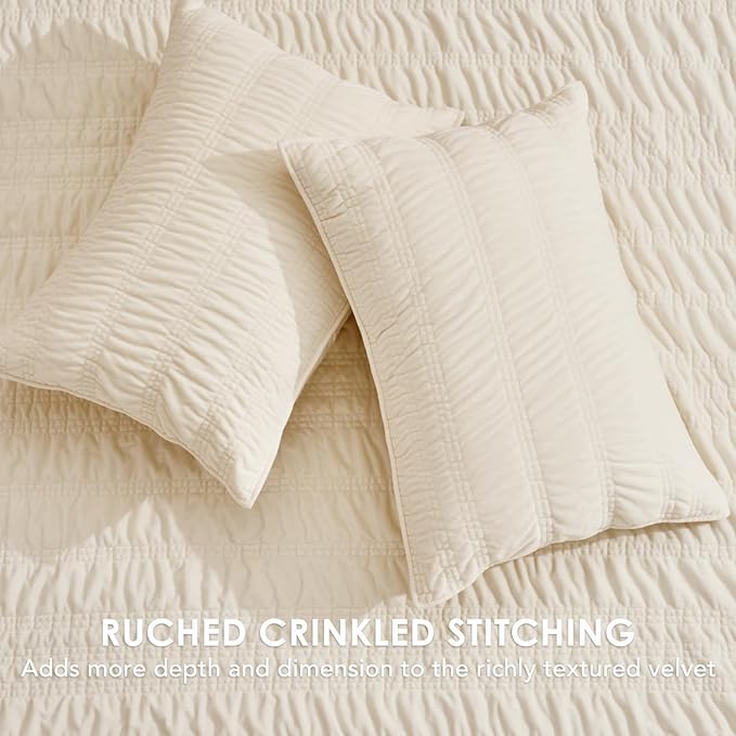 Velvet Quilt Set - King