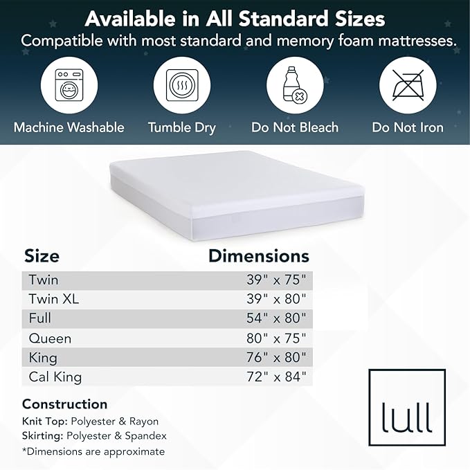 Waterproof Mattress Protector - Twin