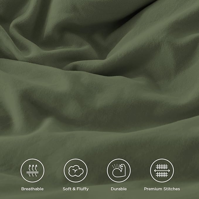 Microfiber Comforter Set - Queen - 90 x 90 in - 3 Piece