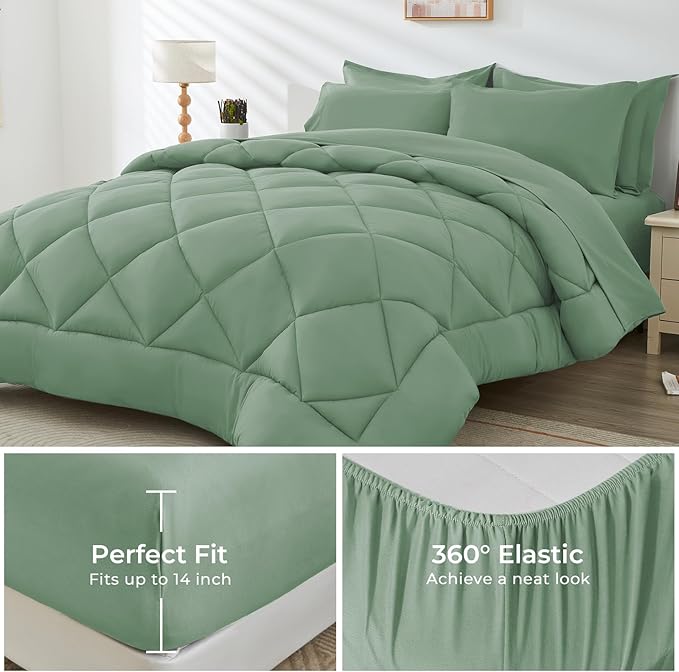 Comforter Set - King - 7 Piece
