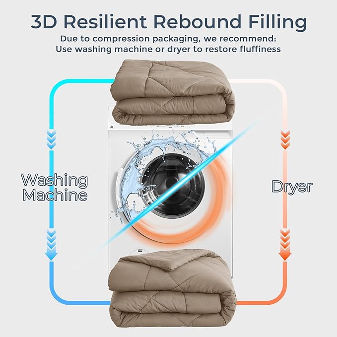 Comforter Set - King - 7 Piece