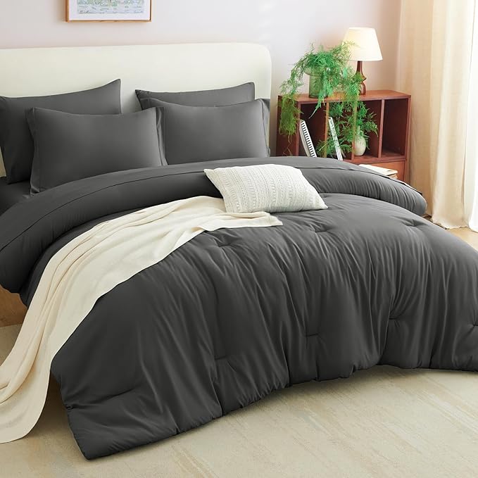 Down Alternative Comforter Set - King - 7 Piece