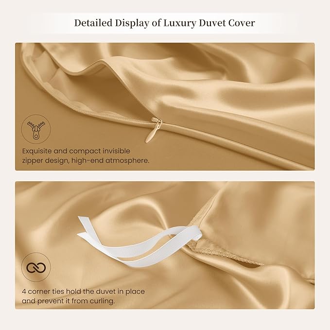 Mulberry Silk Duvet Cover - Twin