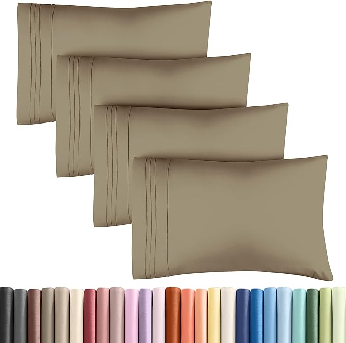 Pillowcase Set - King - 4 Piece