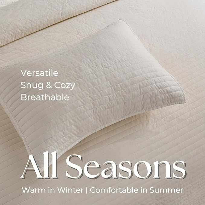 Linen Quilt Set - King
