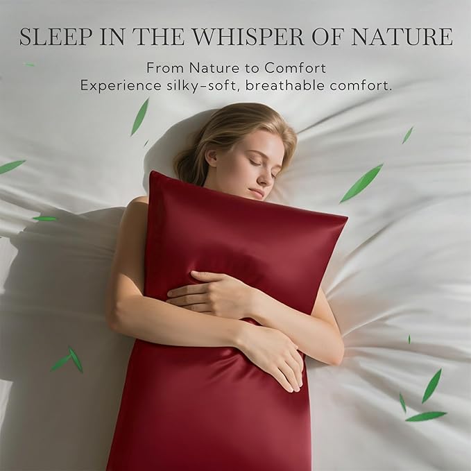 Bamboo Cooling Pillowcase Set - King - 2 Piece