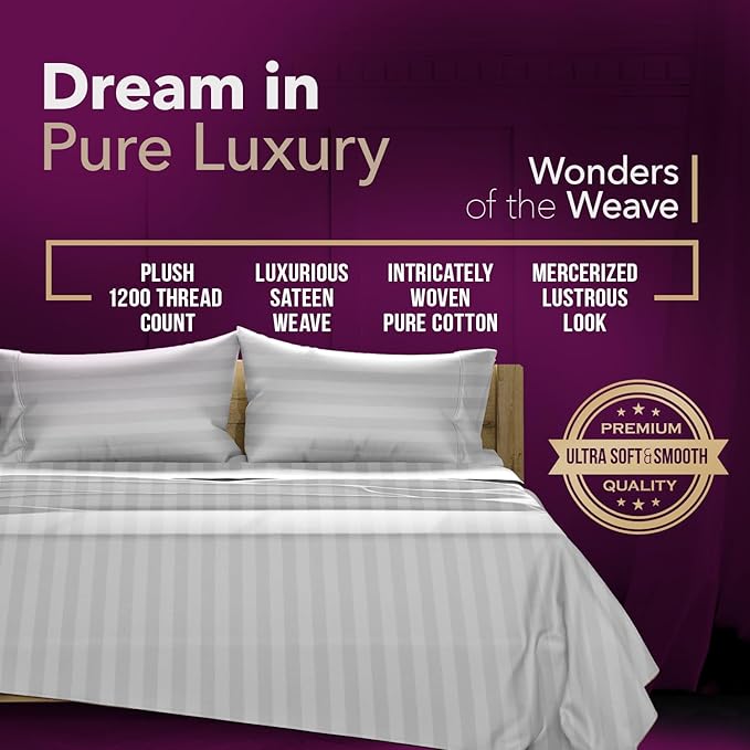 Linen Pillowcase Set - King - 2 Piece