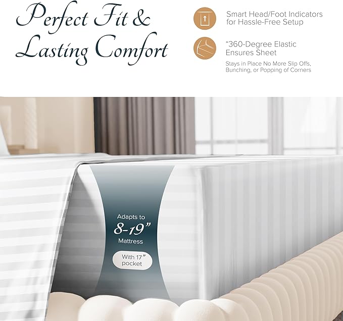 Linen Cooling Bed Sheet Set - King - 4 Piece