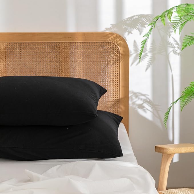 Linen Pillowcase Set - Queen - 20 x 30 in